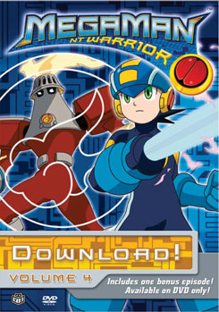 DVD Megaman NT Warrior Volume 4: Download Book