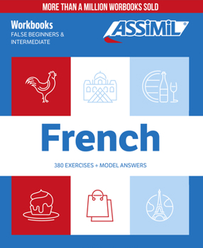 Hardcover French Exercises 2 Book Set for English Speakers: Coffret Cahiers French Book