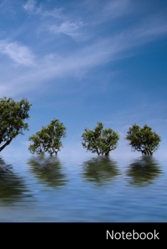 Paperback Notebook: 自然、夏、湖、反射 ノートブッ| Book