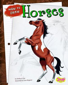 Hardcover How to Draw Horses Book