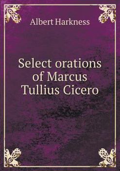 Paperback Select orations of Marcus Tullius Cicero Book