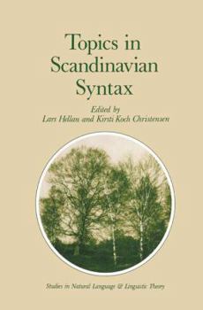 Hardcover Topics in Scandinavian Syntax Book