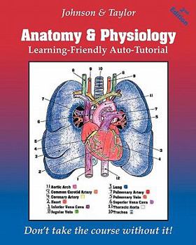 Paperback Anatomy & Physiology Learning-Friendly Auto-Tutorial Book