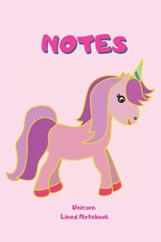 Paperback Unicorn Lined Notebook Book