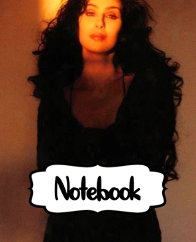 Paperback Notebook: Cher American Singer Goddess of Pop The Folk Rock Husband-Wife Duo Sonny & Cher One Of The Best-Selling Music Artists, Book