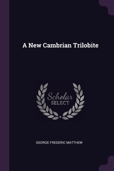 Paperback A New Cambrian Trilobite Book