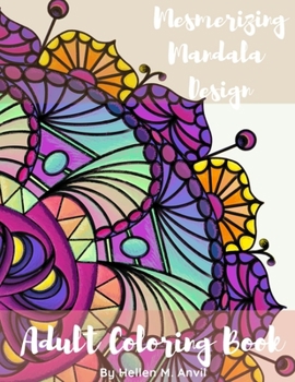 Paperback Adult Coloring Book - Mesmerizing Mandala Design Book