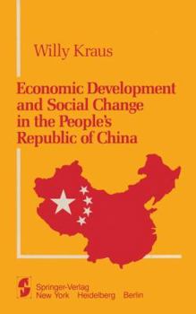 Paperback Economic Development and Social Change in the People's Republic of China Book