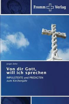 Paperback Von dir Gott, will ich sprechen [German] Book
