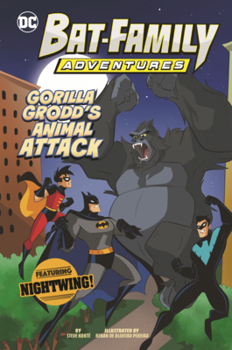 Library Binding Gorilla Grodd's Animal Attack Book