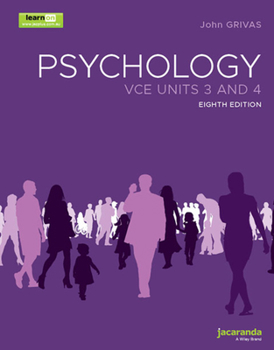 Paperback Psychology for VCE Units 3 and 4, 8e learnON and Print (VCE Psychology series) Book