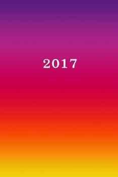 Paperback 2017: Kalender/Terminplaner: 1 Woche auf 2 Seiten, Format ca. A5, Cover bunt [German] Book