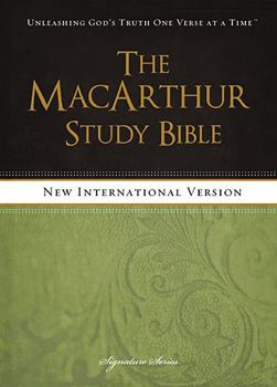 Hardcover MacArthur Study Bible-NIV-Signature Series Book