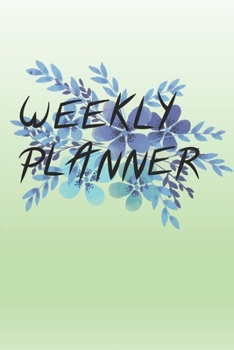 Paperback Weekly Planner: Stylishly designed simple planner to writ in, plan your week. Book