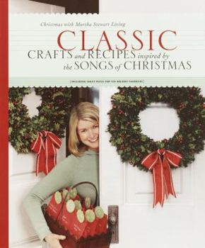 Paperback Classic Crafts and Recipes Inspired by the Songs of Christmas Book