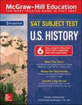 Paperback McGraw-Hill Education SAT Subject Test U.S. History, Fifth Edition Book