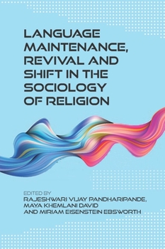 Paperback Language Maintenance, Revival and Shift in the Sociology of Religion Book