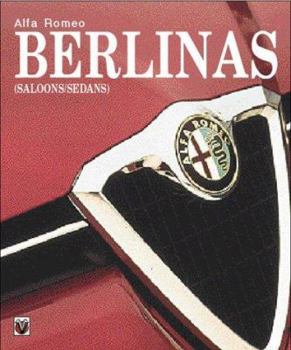 Hardcover Alfa Romeo Berlinas (Saloons/Sedans) Book