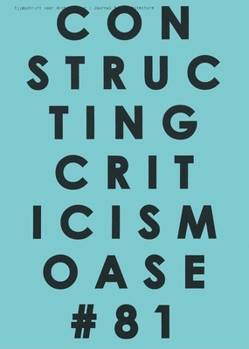 Paperback OASE 81: Constructing Criticism Book