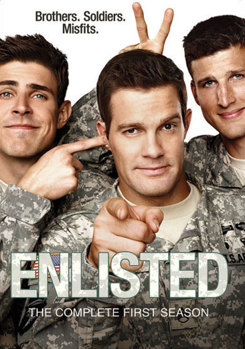 DVD Enlisted: The Complete First Season Book