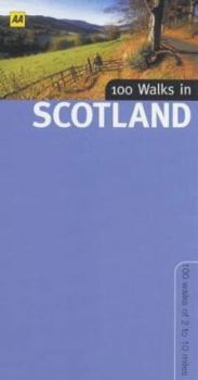 Paperback 100 Walks in Scotland Book