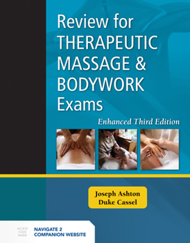 Paperback Review for Therapeutic Massage and Bodywork Exams Enhanced Edition Book