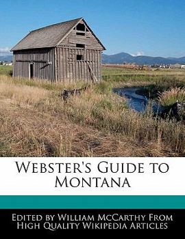 Paperback Webster's Guide to Montana Book