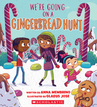 Paperback We're Going on a Gingerbread Hunt Book