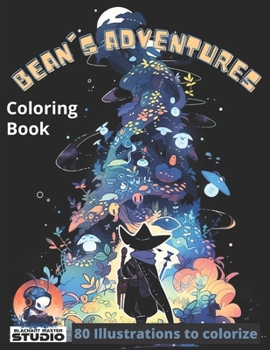 Paperback Bean's Adventures: 80 Illustrations to colorize Book