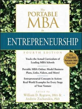 Hardcover The Portable MBA in Entrepreneurship Book
