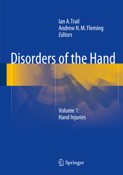 Hardcover Disorders of the Hand: Volume 1: Hand Injuries Book