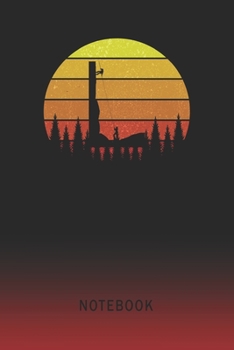 Notebook: Rock Climbing Blank Wide Ruled Lined Paper Notepad | Writing Pad Journal | Assignments Taking Class Notes Homework Studying Math Science ... & University Organizer | Student Teacher