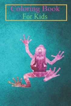 Coloring Book For Kids: Frog Spirit Animal Enlightened Chakra Yoga Meditation Pink Animal Coloring Book: For Kids Aged 3-8 (Fun Activities for Kids)