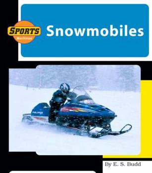 Library Binding Snowmobiles Book