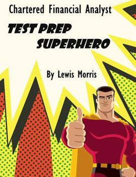 Paperback Chartered Financial Analyst Test Prep Superhero Book