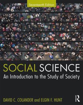 Paperback Social Science: An Introduction to the Study of Society Book