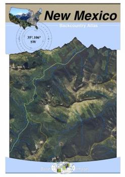 Paperback 35°106° SW - Albuquerque, New Mexico Backcountry Atlas (Aerial) Book