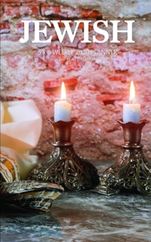 Paperback Jewish 5 x 8 Weekly 2020 Planner: One Year Calendar Book