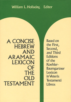 Hardcover A Concise Hebrew and Aramaic Lexicon of the Old Testament Book