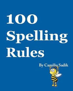 Paperback 100 Spelling Rules [Large Print] Book