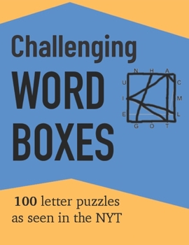 Paperback Challenging Word Boxes: 100 Letter Puzzles as seen in the NYT Book