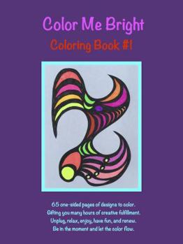 Paperback Color Me Bright Coloring Book #1 Book