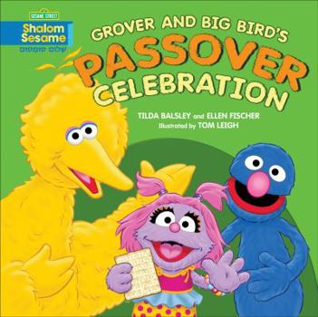 Hardcover Grover and Big Bird's Passover Celebration Book