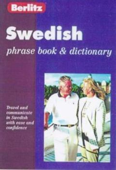 Paperback Berlitz Swedish Phrase Book and Dictionary Book