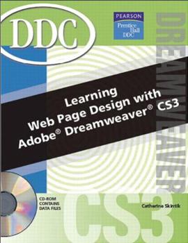 Paperback Learning Web Page Design with Dreamweaver CS3 [With CDROM] Book