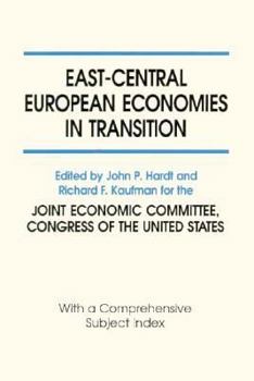 Paperback East-Central European Economies in Transition Book
