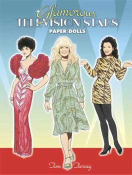Paperback Glamorous Television Stars Paper Dolls Book
