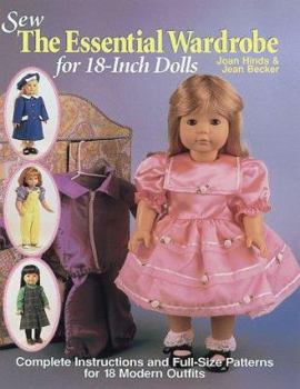 Paperback Sew the Essential Wardrobe for 18-Inch Dolls Book