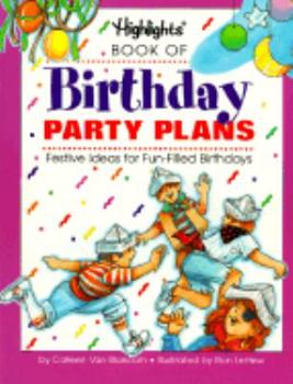 Paperback Highlights Book of Birthday Party Plans Book