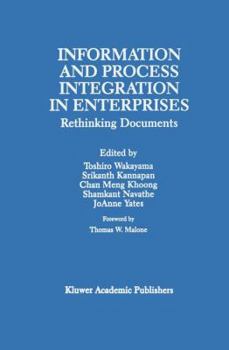 Hardcover Information and Process Integration in Enterprises Book